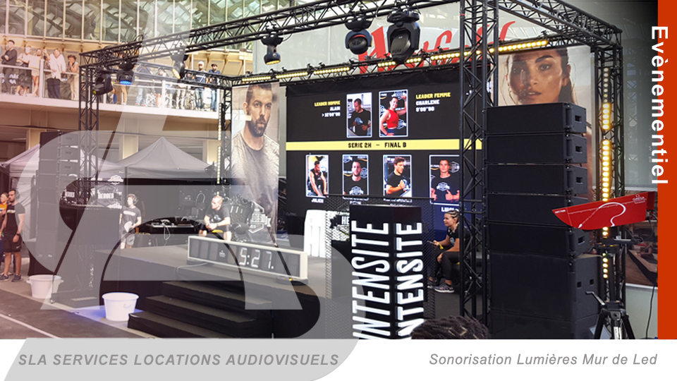 prestation technique audiovisuelle pour evenementiel sportif